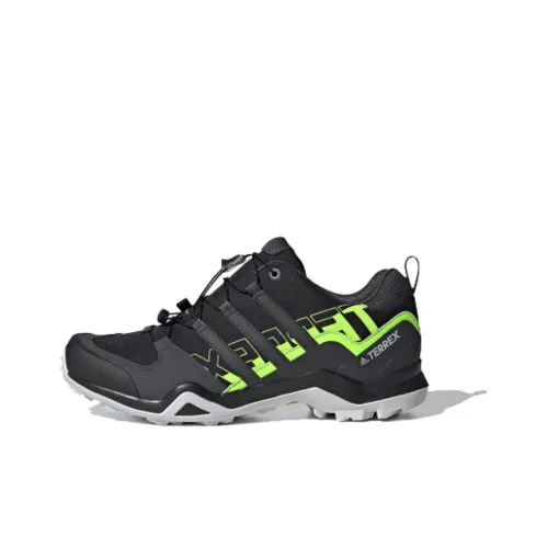 adidas Terrex SWIFT R2 Slip-Resistant Низкий Топ Повседневная Обувь Мужская Серый Зеленый