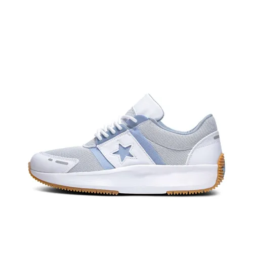 Конверс Low Top Беговые кроссовки Унисекс Синий Белый