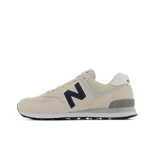 New Balance NB 574 Амортизация Устойчивый к истиранию Легкий Низкий Топ Повседневная Беговая Обувь Унисекс Коричневый