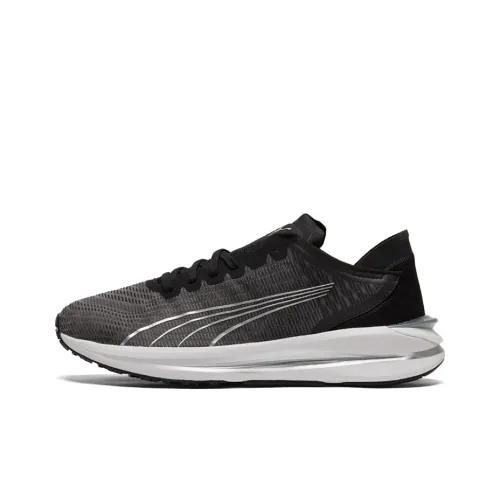 PUMA Electrify Nitro 1 Slip-Resistant Low Top Беговые кроссовки Женские Черные