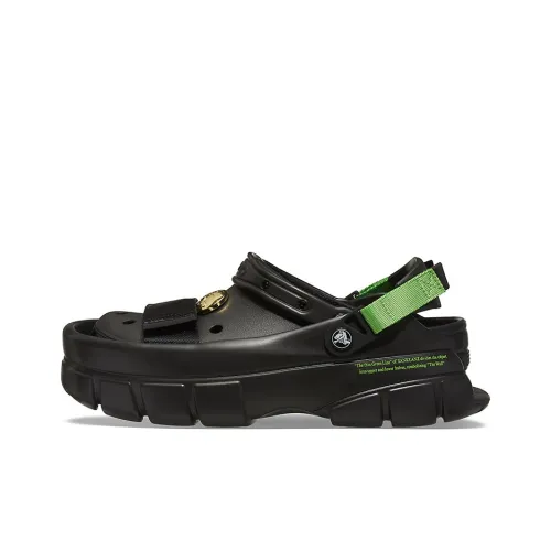 SANKUANZ x Crocs Classic Clog Beach Sandals Unisex Black SANKUANZ x Crocs Classic Clog Пляжные сандалии Унисекс Черный