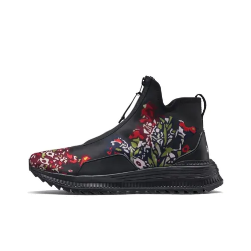 OUTLAW Moscow X PUMA AVID Амортизация Покрытие MID Топ Беговые кроссовки Мужской Черный