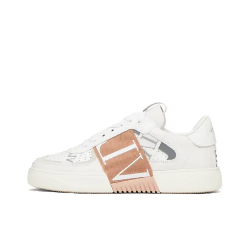 Valentino VL7N Стильные Скейтбординги Женские Белые Золотые