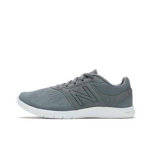 New Balance NB 415 Амортизация устойчивость к истиранию дышащий низкий топ беговые кроссовки женские серый