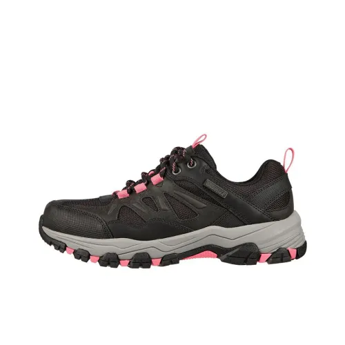 Skechers Relaxed Fit Selmen Low Топ Повседневная обувь Женская Черный Розовый