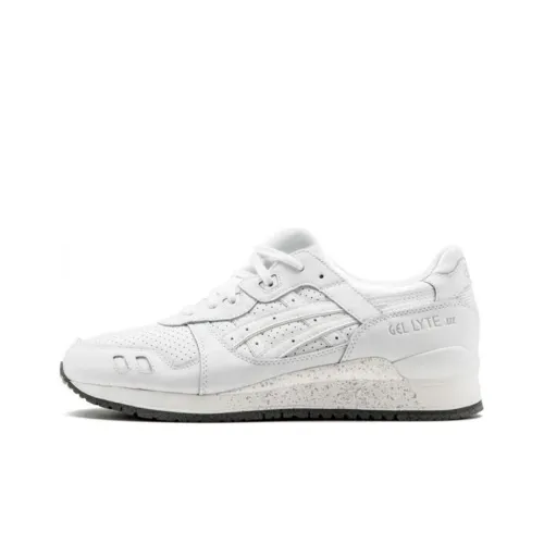ASICS Gel Lyte 3 Устойчивый к истиранию Дышащие Низкие Беговые кроссовки Мужские Белые