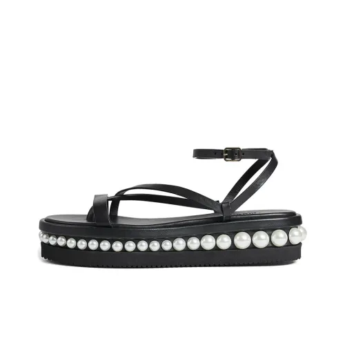 Jimmy Choo Pine One Ремень Сандалии Женские Черный