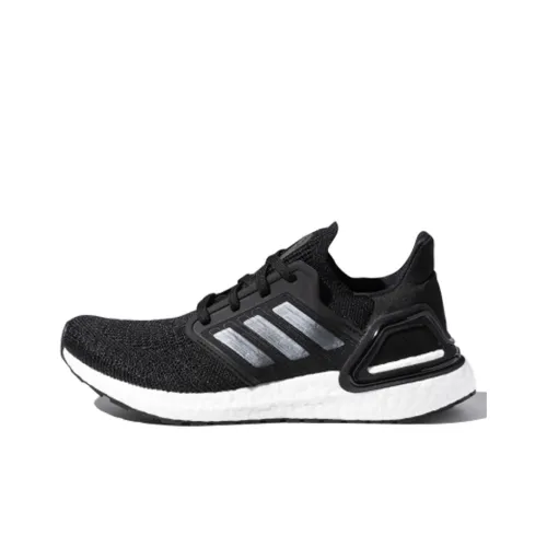 Adidas ULT Шокаблоки Устойчивые к истиранию Низкий Топ Беговые кроссовки Женские Черный Серебристый Серый