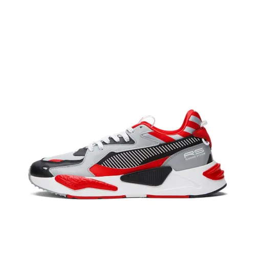 PUMA RS Z Low Топ Повседневный Мужской Серый Красный