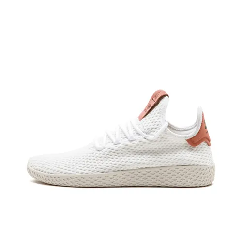 Pharrell Williams x Adidas Originals Tennis Hu Raw Розовый Амортизация Баланс Низкий Топ Теннисные Кроссовки Унисекс Белый