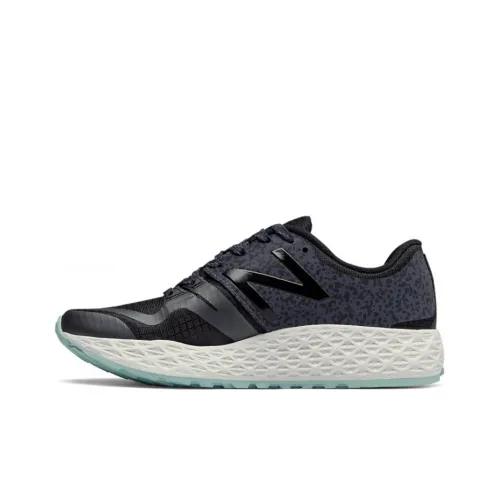 New Balance NB Свежий Foam Vongo Moon Phase Low Топ Беговые кроссовки Женские Черный Синий