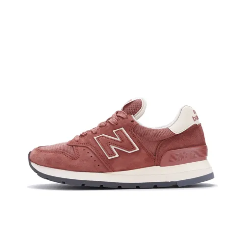 New Balance NB 995 Low Топ Беговые кроссовки Женские Кирпично-красный