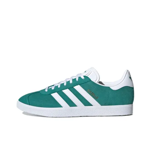 Adidas Originals Gazelle Low Топ Скейтборд Кроссовки Унисекс Зеленый Белый
