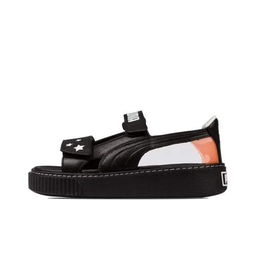 SOPHIA WEBSTER X PUMA Платформа One Ремешок Сандалии Женские Черные