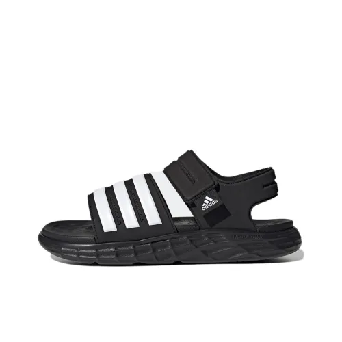 Adidas Duramo Sl Sandals Beach Sandals Unisex Black White Adidas Duramo Sl Сандалии Пляжные сандалии Унисекс Черный Белый