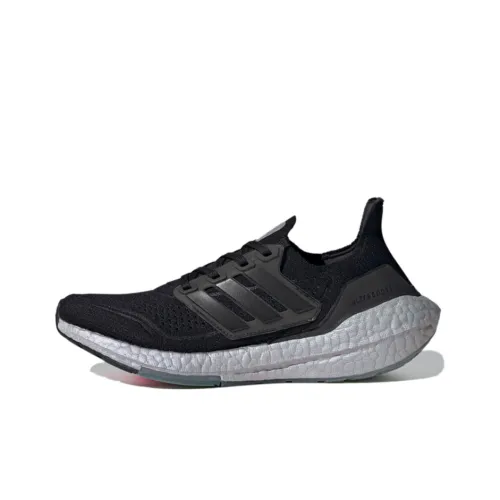 Adidas ULT Дышащие Низкие Кроссовки для Бега на Дистанцию Женские Черно-Белые