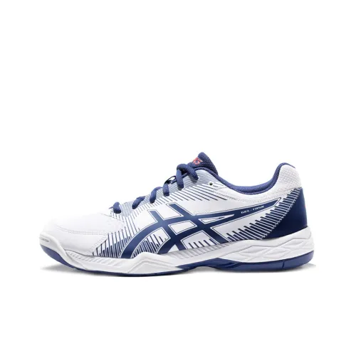 Asics Gel Task Low Top Беговые кроссовки Мужские Белые Синие