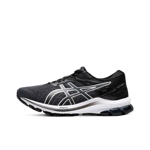Asics GT 1000 10 Low Топ Беговые кроссовки Женские Черный белый