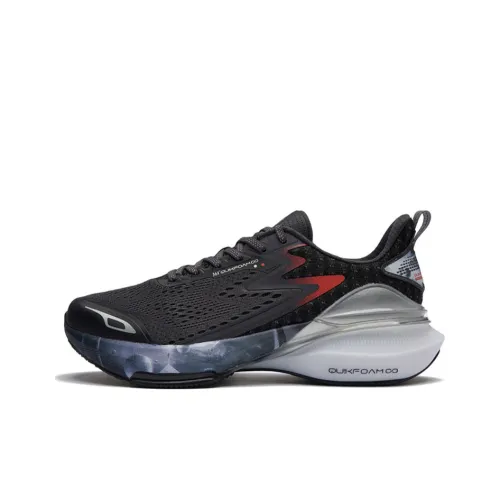 361° Штаны устойчивые к истиранию дышащие легкие низкий топ беговые кроссовки мужской серый черный