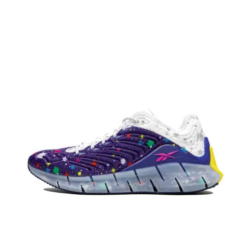 REEBOK Zig Trainer BBC Ice Cream Star Field Low Топ Беговые кроссовки Unisex Фиолетовый
