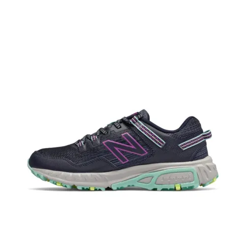 New Balance NB 410 Устойчивые к истиранию низкие беговые кроссовки для женщин синие-фиолетовые