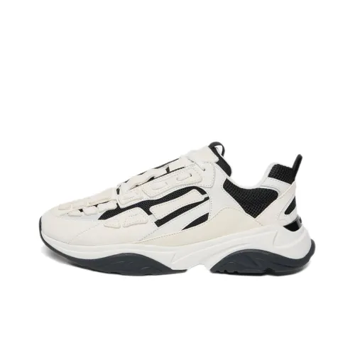 AMIRI Bone Runner Беговые кроссовки Низкий Топ Мужской