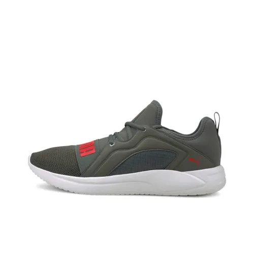 PUMA Slip-resistant Abrasion-resistant Low Top Marathon Беговые кроссовки Мужской Зеленый