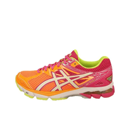 Asics GT 2000 3 Low Топ Беговые кроссовки Женские Оранжевый Розовый
