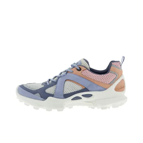 Ecco Biom C Trail Дышащие Низкие Кроссовки для Бега Женские Фиолетовые