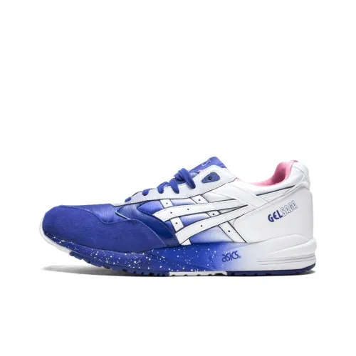 Extra Масло x Asics Устойчивые к истиранию низкие беговые кроссовки для мужчин синие и белые