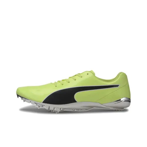 PUMA Evospeed Electric 8 Slip-Resistant Abrasion-Resistant Low Top Casual Running Shoes Unisex Green Black PUMA Evospeed Electric 8 Противоскользящий устойчивый к истиранию низкий топ повседневная беговая обувь унисекс зеленый черный