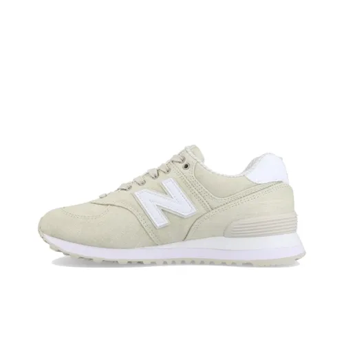New Balance NB 574 Амортизация Устойчивость к истиранию Дышащий Низкий Топ Повседневные Беговые кроссовки Женские Луна