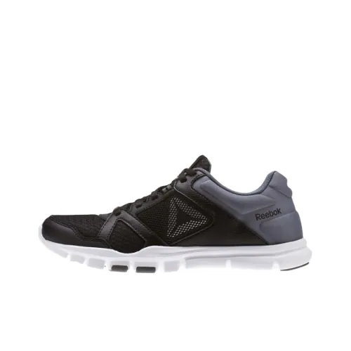 Reebok Yourflex Trainette Low Беговые кроссовки Женские Черные Серые