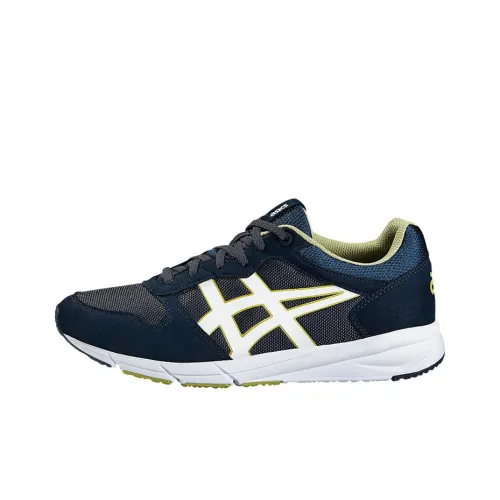 Asics Shaw Runner Low Топ Беговые кроссовки Унисекс Синий Белый