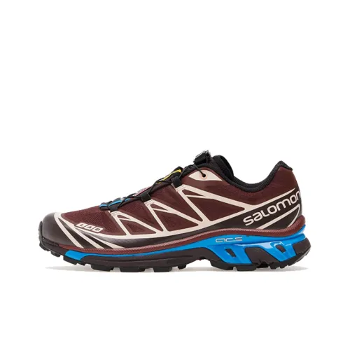 SALOMON XT 6 Улучшенный Низкий Топ Повседневная Обувь Мужская Умбра