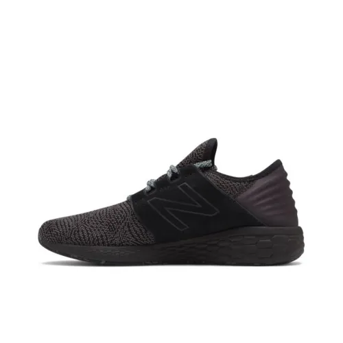 New Balance NB Fresh Foam Cruz v2 Cruz V2 Low Топ Беговые кроссовки Мужской Черный
