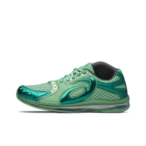 Kiko Kostadinov x Asics Kiko Kostadinov Co Branded Гель Sokat Infinity Low Топ Беговые кроссовки Мужской Серый Зеленый