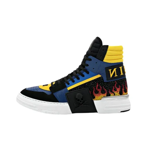 PHILIPP PLEIN Скейтборд Кроссовки Высокие Мужские