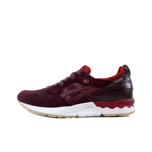 Asics Gel Lyte 5 Low Топ Беговые кроссовки Мужской Бордовый