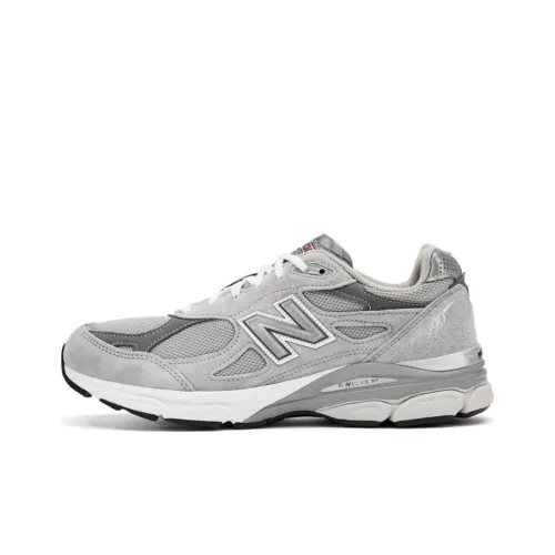 New Balance NB 990 V3 Low Top Повседневные Городские Кроссовки для Коммуникативных Беговых Кроссовки Унисекс Серые Сделаны в США