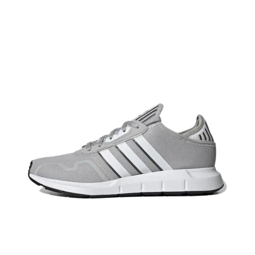 Adidas Originals Swift Run X Slip-Resistant Low Top Беговые кроссовки Унисекс Серый Белый Черный