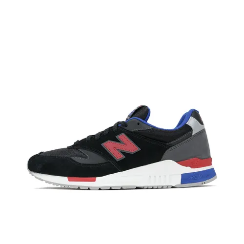 New Balance NB 840 Low Топ Марафон Беговые кроссовки Мужской Черный Белый