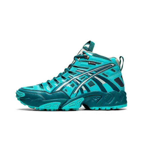 Asics Gel Nandi SP V MID Top Trail Беговые кроссовки Мужской Озерный зеленый
