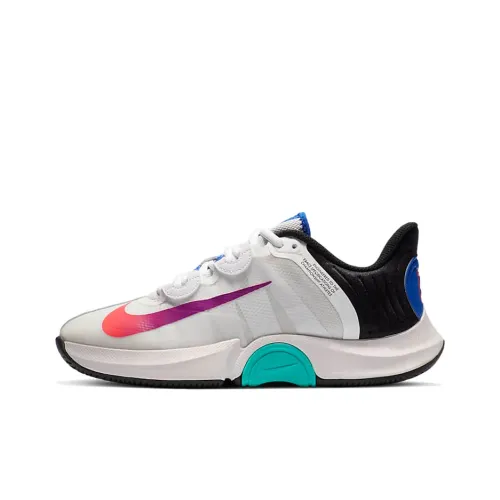 Nike Air Zoom GP Court Turbo Шокабойеры Противоскользящий Низкий Топ Кроссовки для тенниса Женские Белые