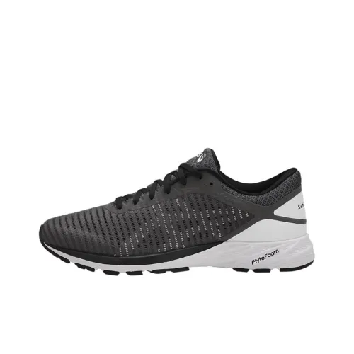 ASICS Dynaflyte 2 Устойчивый к истиранию Дышащие Низкие Беговые кроссовки Мужские Графитовый Серый Черный