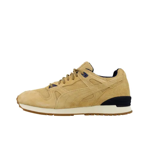 PUMA Duplex Classic Амортизация Износостойкие Низкие Кроссовки для Бега Мужские Бежевые