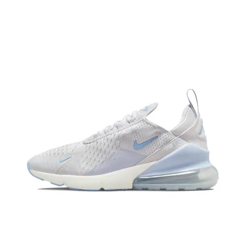 Nike Air Max 270 Low Беговые кроссовки Топ для женщин Серый Синий