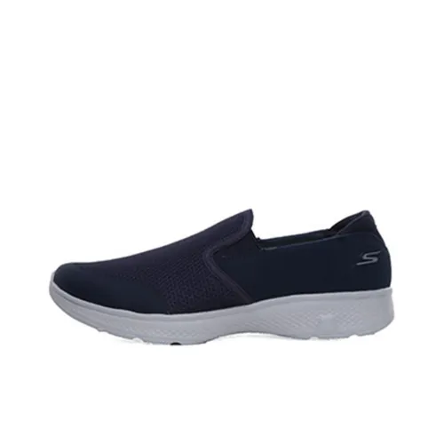 Skechers Go Walk 4 Low Топ Повседневная обувь Мужская Синяя