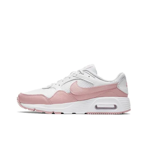 Nike Air Max SC Low Топ Марафон Беговые кроссовки Женские Белые Розовые
