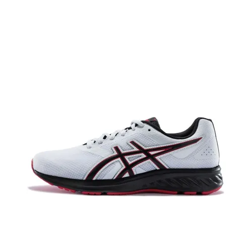 Asics JQ 20 Low Топ Беговые кроссовки Унисекс Белый Черный